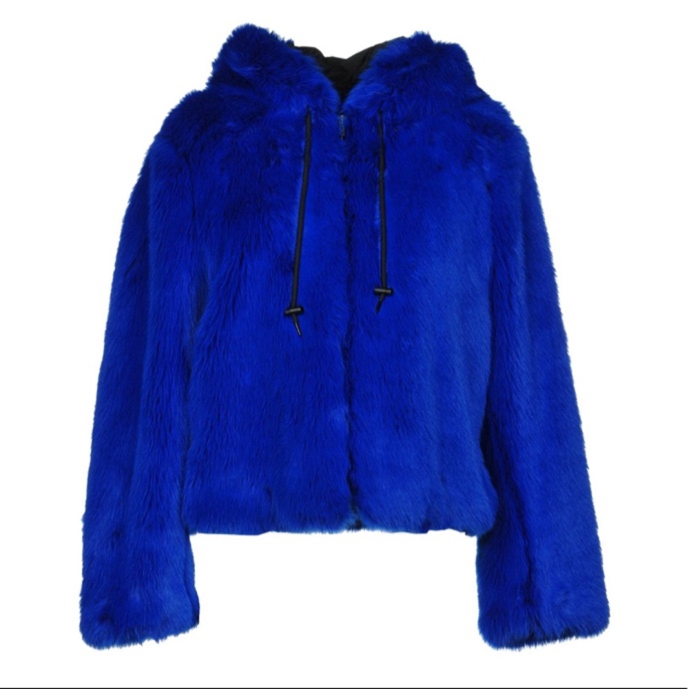 MSGM Faux Fur Jacket